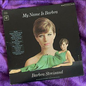 Streisand ~ My Name Is Barbra  12” Record Album  1965 Canada Ed. 57 Years!  RARE